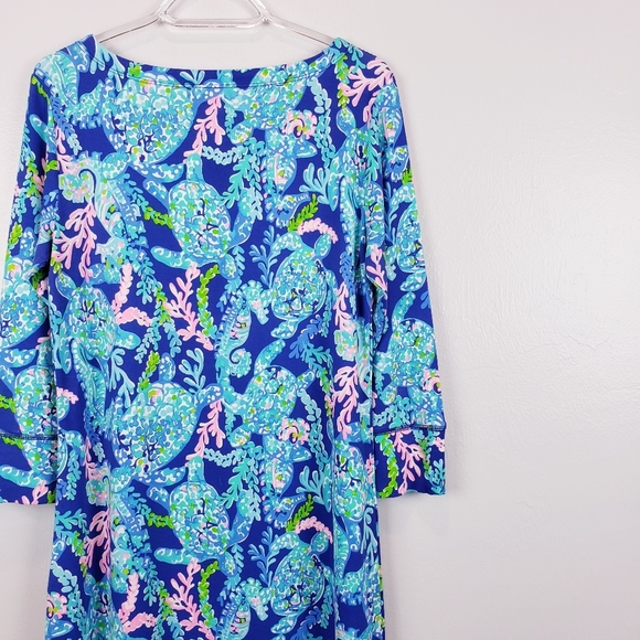 Lilly Pulitzer Corsica Blue Turtle Villa Sophie - Picture 5 of 10